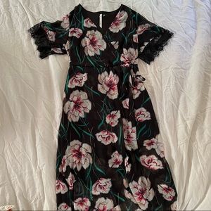 High/Low Floral Dress